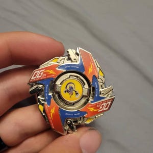 Full Metal Beyblade Dragoon MSUV - HMS Repro (zinc+nickel Plated