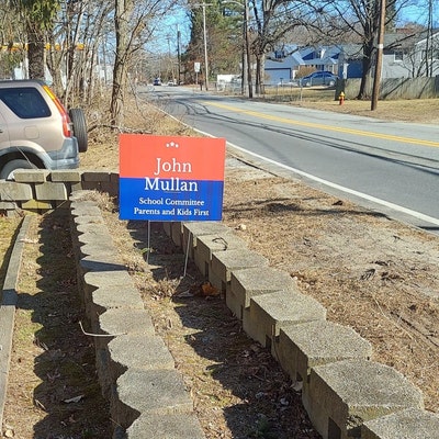 thumbnail image 2 of 24x18 Custom Yard Signs With Metal Stakes - 10 Pack, Full Color Printing 2 of 10