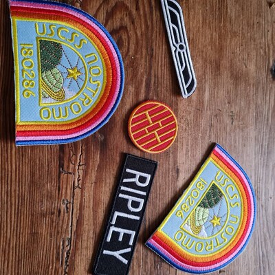 Alien Ellen Ripley Uniform USCSS Nostromo Coveralls Crew Set Patches ...