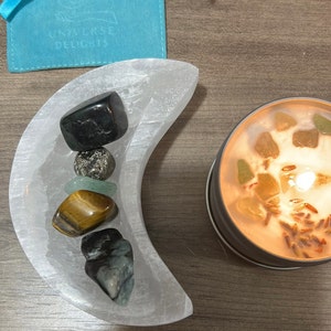 Attract Wealth and Abundance Crystal Kit, Money Manifestation Crystal ...