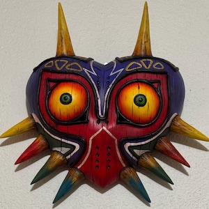 Zelda - Statue de Majora's Mask avec lumière | Elbenwald