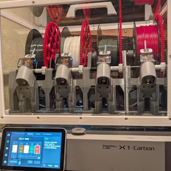 Python AMS Upgrade Kit - 3D Printed Parts and Hardware - Etsy