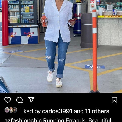 Vintage White Oversized Button Shirt