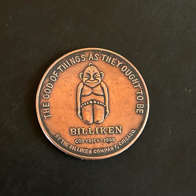 Billiken Lucky Coin Token Pocket Piece. - Etsy