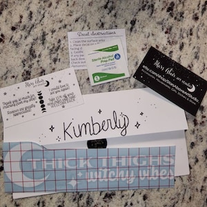 Kimberly added a photo of their purchase