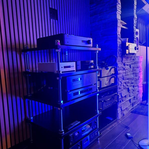 Record Player Stand / Turntable Stand / Audio Rack With Adjustable ...