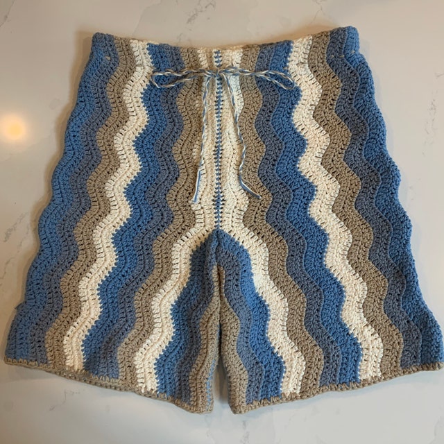 Free crochet mens shorts pattern clearance