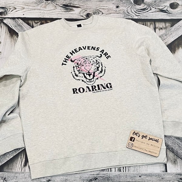 The Heavens Are Roaring -the Praise of His Glory-tiger Pink Flash- Png ...