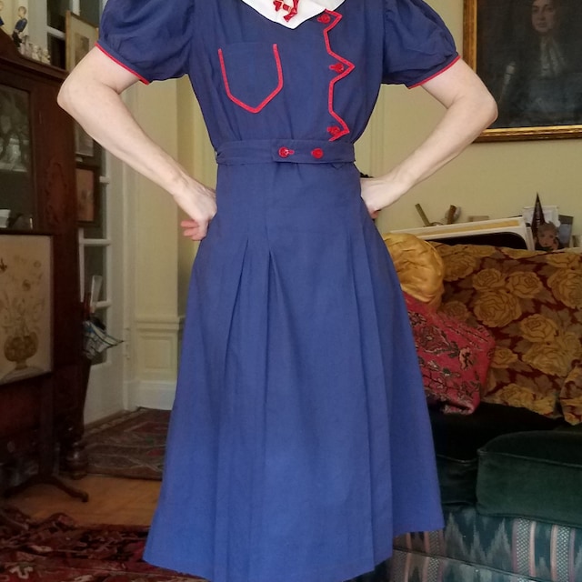 1960s Nurse Outfit Vintage 60s American Red Cross Dress Set - Etsy