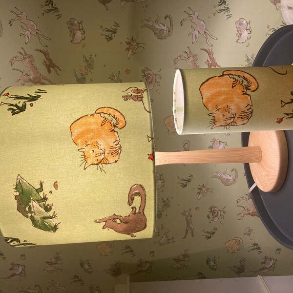 Beatrix Potter Peter Rabbit and Friends- Handmade Nursery Night Light ...