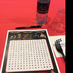 Roblox Party Game Word Search Chalkboard Roblox Party Game Etsy - roblox party game word scramble roblox party game roblox world