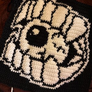 Vampire Eyeball Tapestry Crochet Pattern / Wall Hanging / Weird