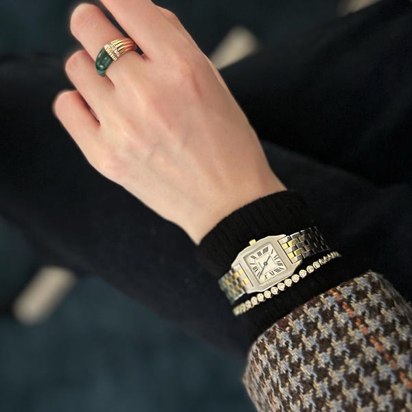 Tennis Bracelet, Gold Tennis Bracelet, Cubic Zirconia Tennis Bracelet