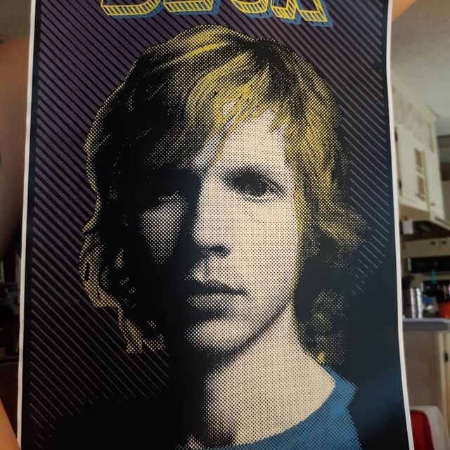 【希少】BECK ポスター 希少 Beck ベック コンサートポスター ダレン・グリーリッシュ直筆