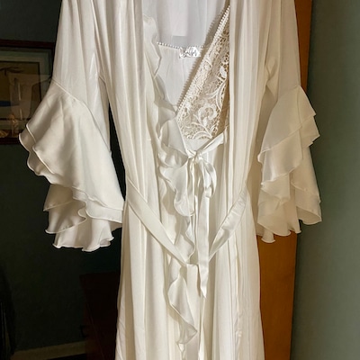 Bridal Silk Nightgown Bridesmaid Gift Wedding Nightgown - Etsy