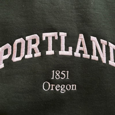 Embroidered Tennessee Sweatshirt Shirt College Crew Neck Aesthetic