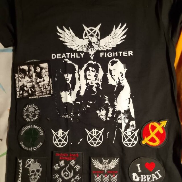 USED SCATHA Tシャツ M sedition GISM ZOUO RANDY UCHIDA GROUP - T-shirt R.U.G. Gism Comes Death Side