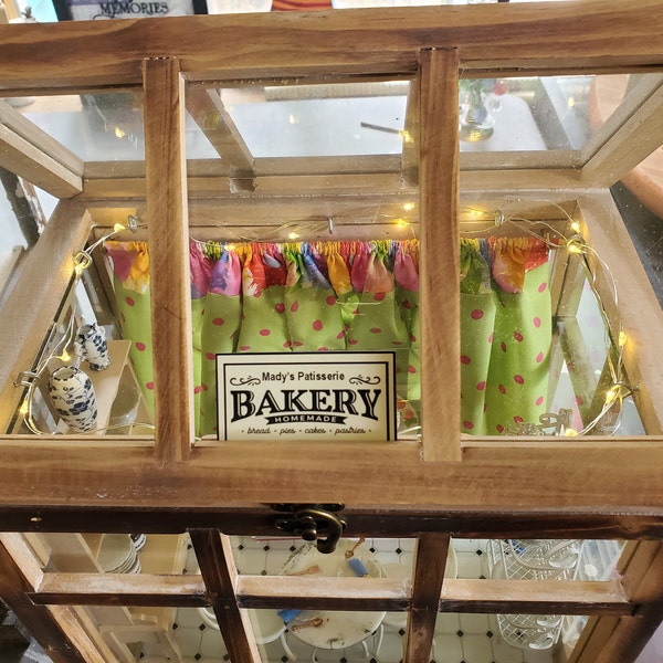 Miniature Personalized BAKERY Sign in Choice of Color and Size - Etsy