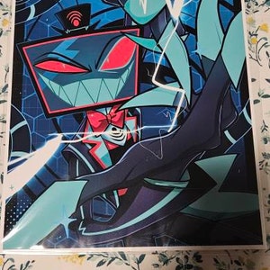 ハズビン ホテル Vox ファンアート ポスター - Etsy 日本