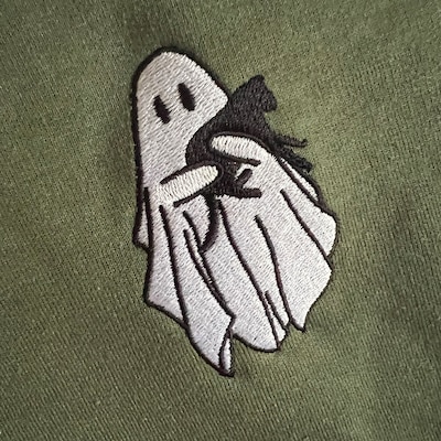 Halloween Ghost Coquette Graphic Sweatshirt main image 0