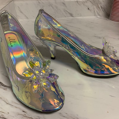 Cinderella Glass Slipper Wedding Shoes Fairytale Disney Princess Theme ...