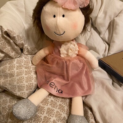 Brown Haired Baby Doll, Dark Hair Doll, Perfect First Birthday Gift - Etsy