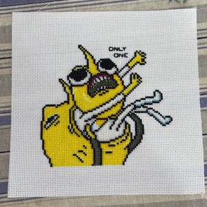 Lemongrab Only One Adventure Time Cross Stitch Pattern - PDF