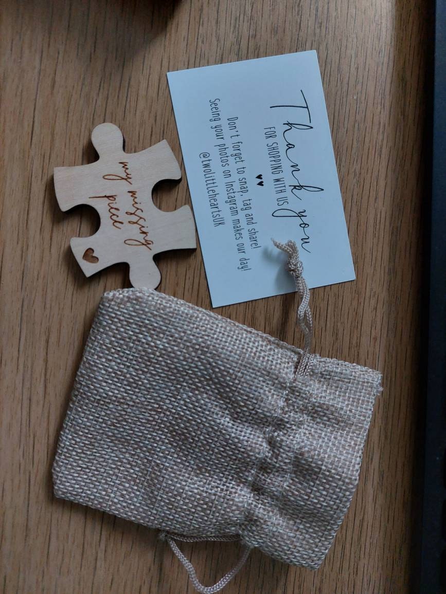 My Missing Piece Romantic Valentines Love Gift Keepsake For Him Her