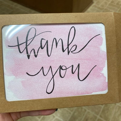 Bestseller Thank You Card Thank You Card Set Thank You Note - Etsy