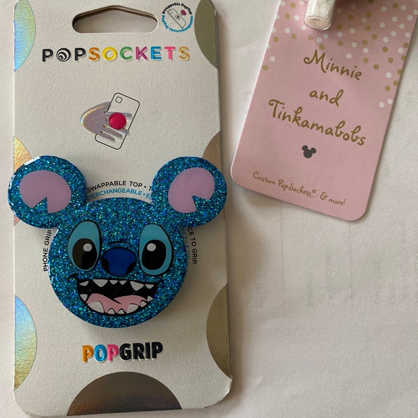 Stitch Inspired Popsocket®/keychain/badge Reel/magnet/christmas ...