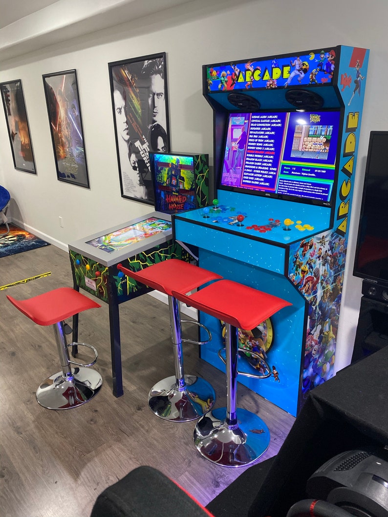 Arcade setup shared by Mansoor Jatoi