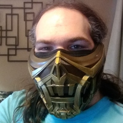 Scorpion Mask From Mortal Kombat 2021 Movie - Etsy