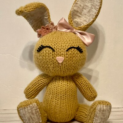 Bunny Knitting Machine Pattern PDF ONLY Addi Sentro - Etsy