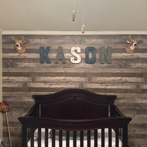 Rustic Name Letters, Scratched Letters, Large Letters, Baby Name ...