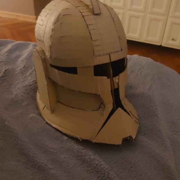 Phase 2 Clone Trooper Helmet Cardboard Templates (digital PDF) - Etsy