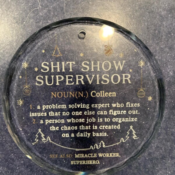 Custom Photo Memorial Ornament - Dad Remembrance 2024