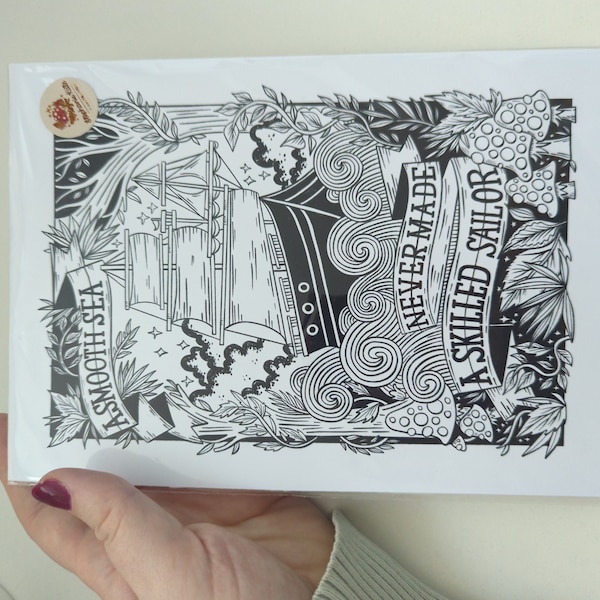 Art Print Poisonous Plants Chart Hand Lettered Botanical