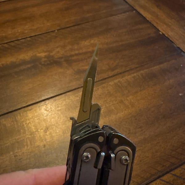 Stainless Steel Scalpel Blade Can Opener Replacement for Leatherman Arc ...