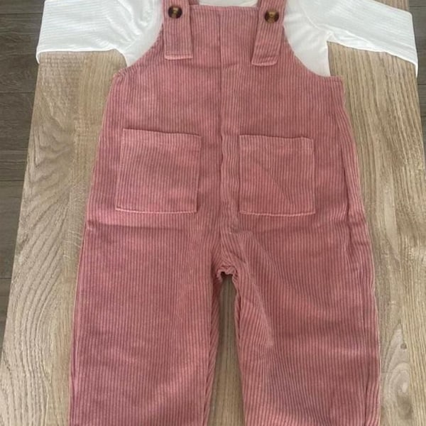 Overalls Sewing Pattern for Kids, Overalls Pattern, Kids Pattern ...