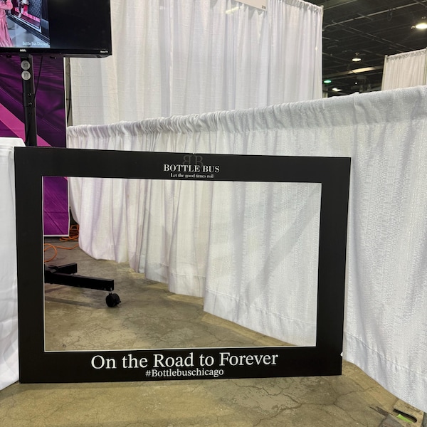 Custom Business Photo Booth Frame | 40x28