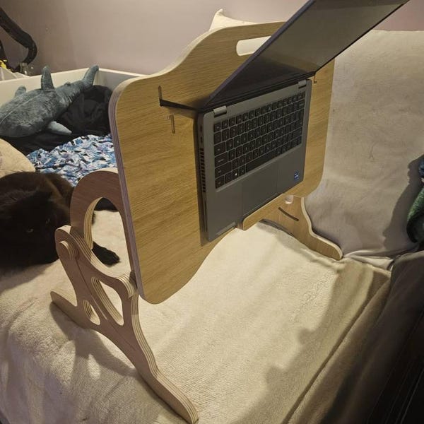 Laptop Desk Designed for Lying Down Sitting Posture, Helping to Relax ...