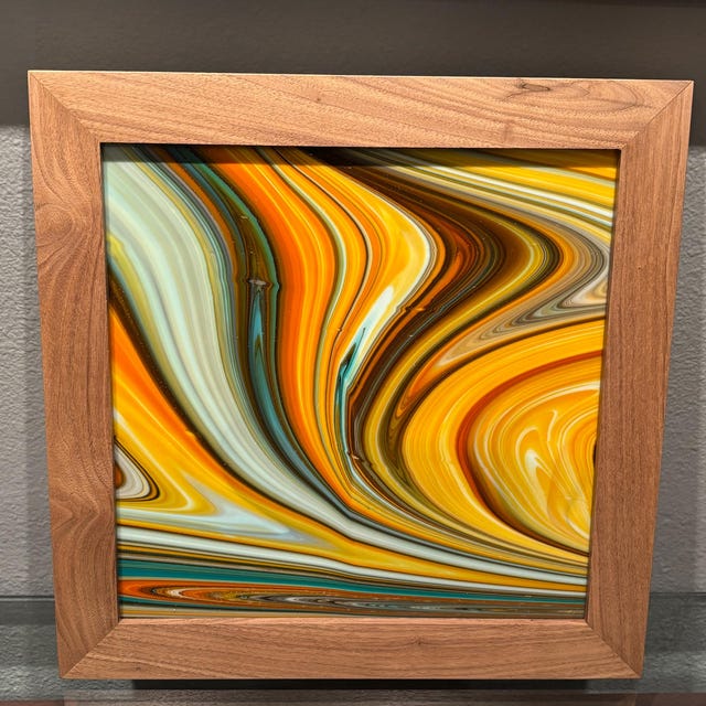 Solid Natural WALNUT Wood Picture Frame 1.5