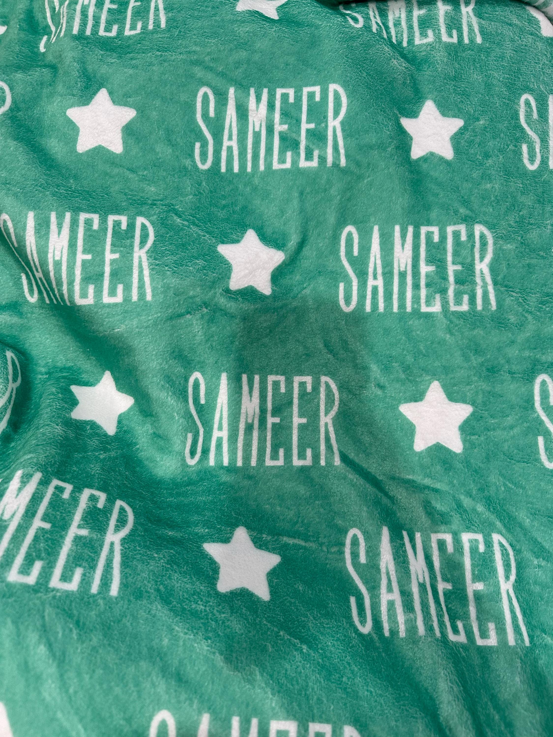 Personalized Girl Name Blanket, Custom Baby Blanket, Newborn Blanket, Girl Blanket Gift, Baby Blanket, Kids Blanket, Christmas Present Gift