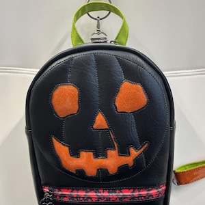 Love Pain and Stitches green tombstone mini backpack love pain & stitches - Gem main image 4