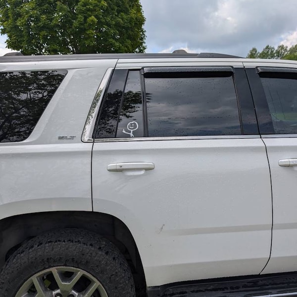 Stick Figure Flipping off Vinyl Decal - Etsy