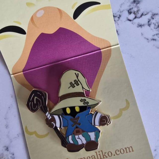 Final Fantasy IX 9 FF9 Enamel Pins - Zidane and Vivi - Etsy
