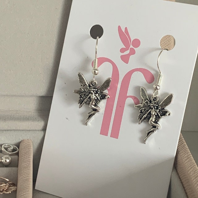 Fairy Earrings, Pixie Earrings, Fairy Tale Jewellery, Silver