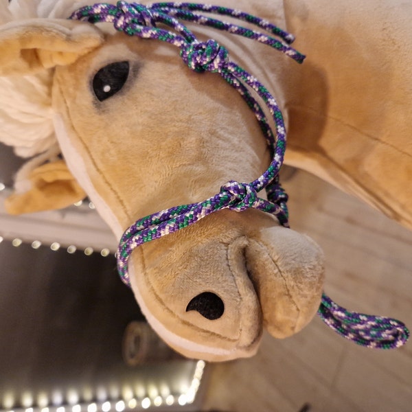 Produktbild von Black Pony Shires Blenheim Zaumzeug - Eingenähte Trense Für Ponys