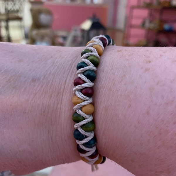 [Easton Elle] Beam Stretch Bracelet with Cross main image 0
