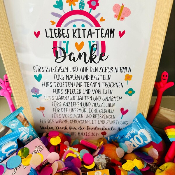 Abschiedsgeschenk Kindergarten Kita Team Erzieherin Geschenk Danke abschiedsgeschenk-kindergarten-kita-team-erzieherin-geschenk-danke